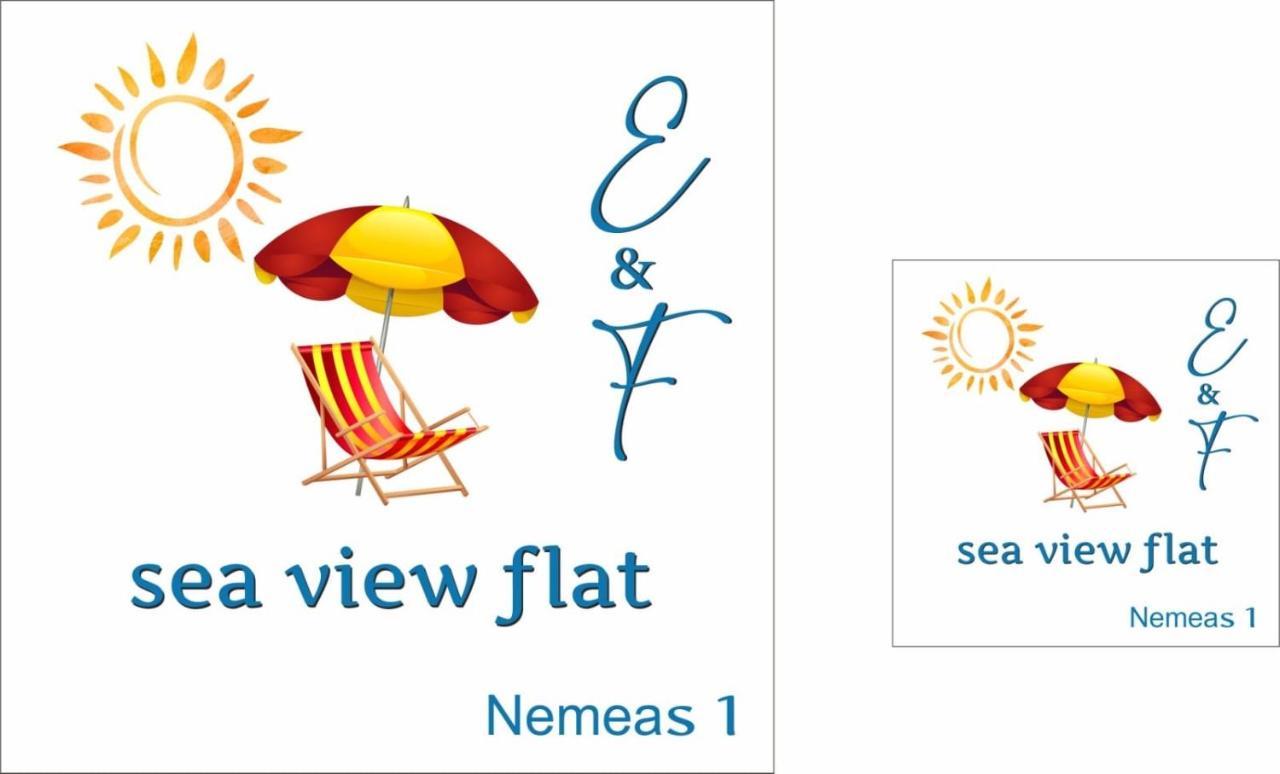 E & F Sea View Flat Daire Néa Péramos Dış mekan fotoğraf