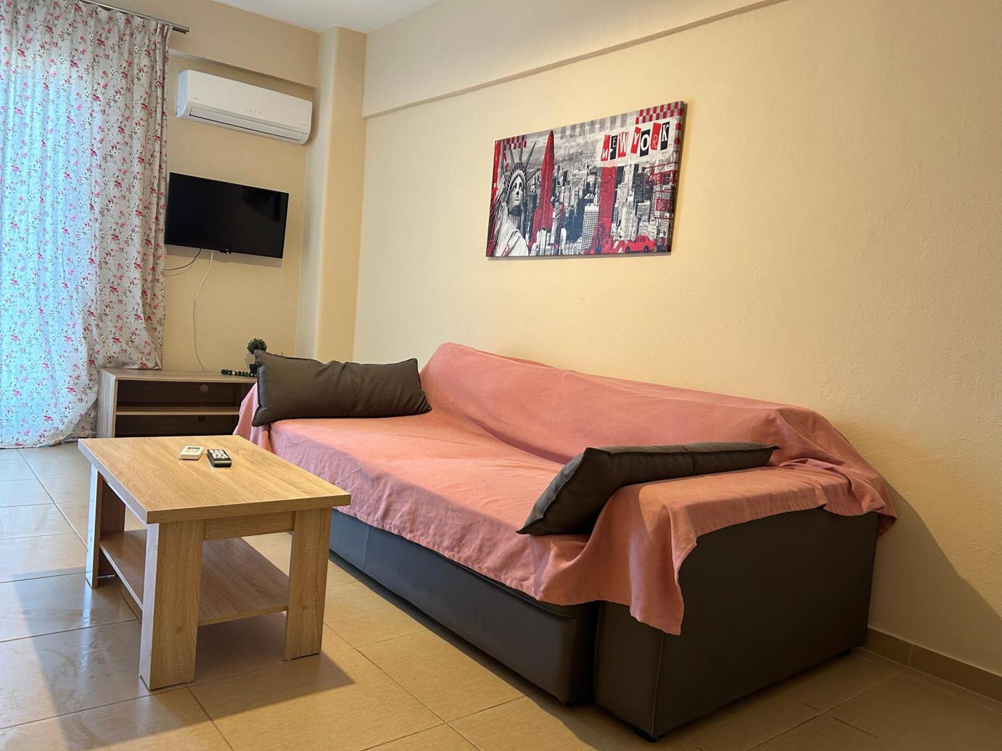 E & F Sea View Flat Daire Néa Péramos Dış mekan fotoğraf
